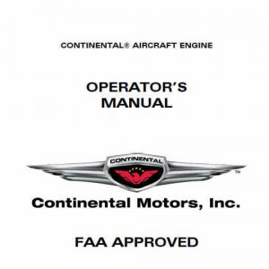 Continental Operators Manual GTSIO-520-L X30532