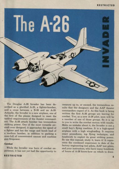 Invader Pilot A-26