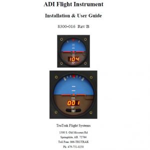 ADI Flight Instrument Installation & User Guide
