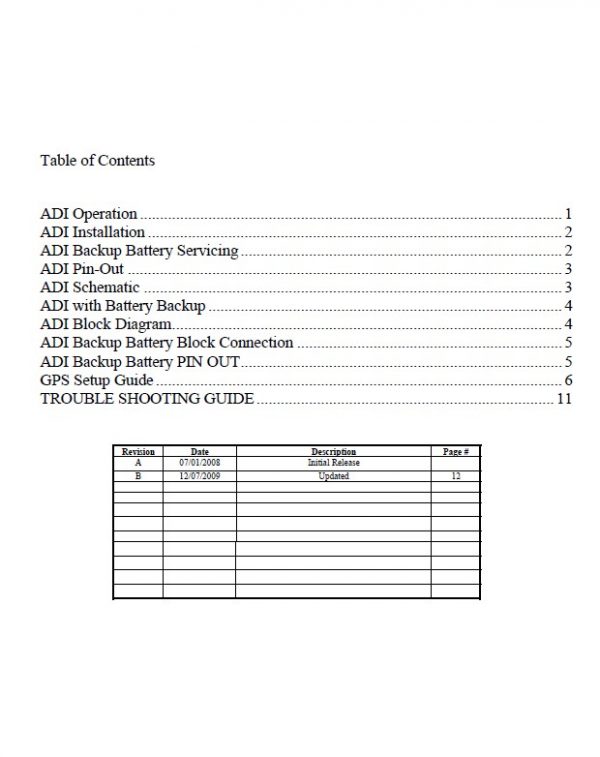 ADI Flight Instrument Installation & User Guide2